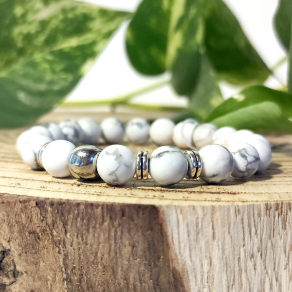 bracelet bijoux howlite