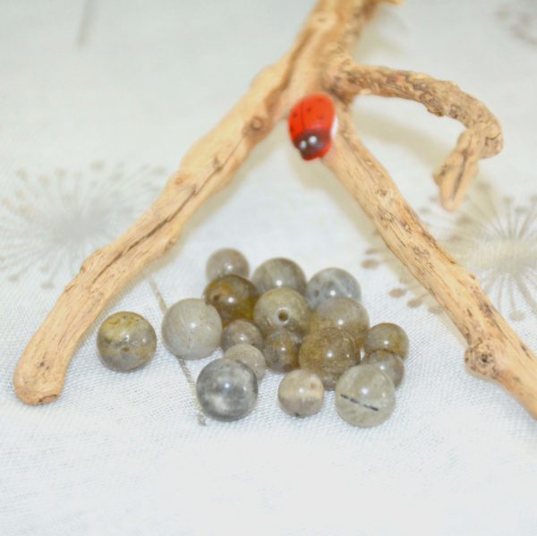 Perle naturelle labradorite – Image 3