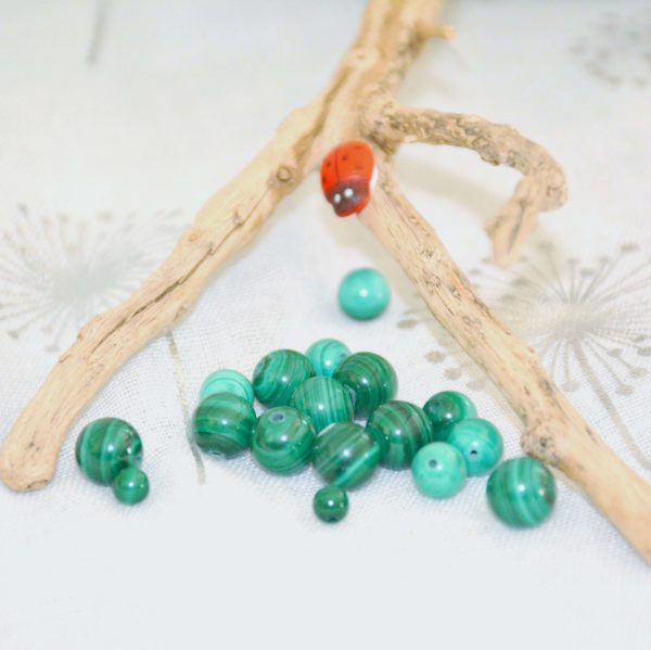 Perle naturelle malachite – Image 3