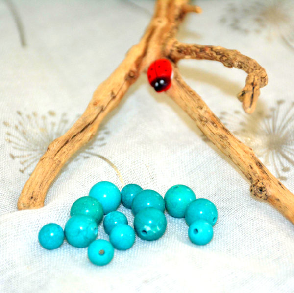 Perle naturelle turquoise – Image 3