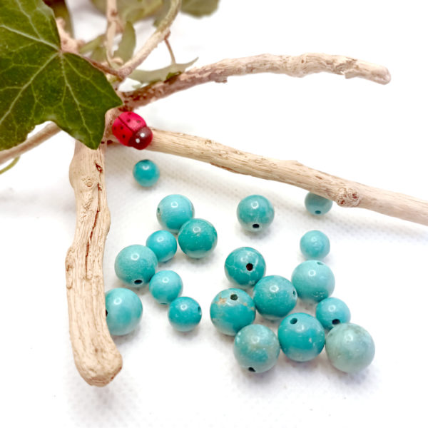 lithothérapie perle turquoise