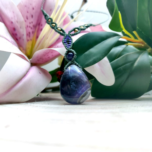 collier carmen améthyste