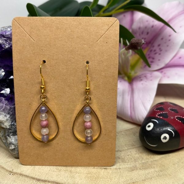 Boucles d'oreilles goutte – Image 3