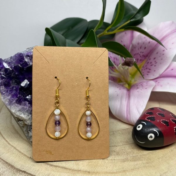 Boucles d'oreilles goutte – Image 6