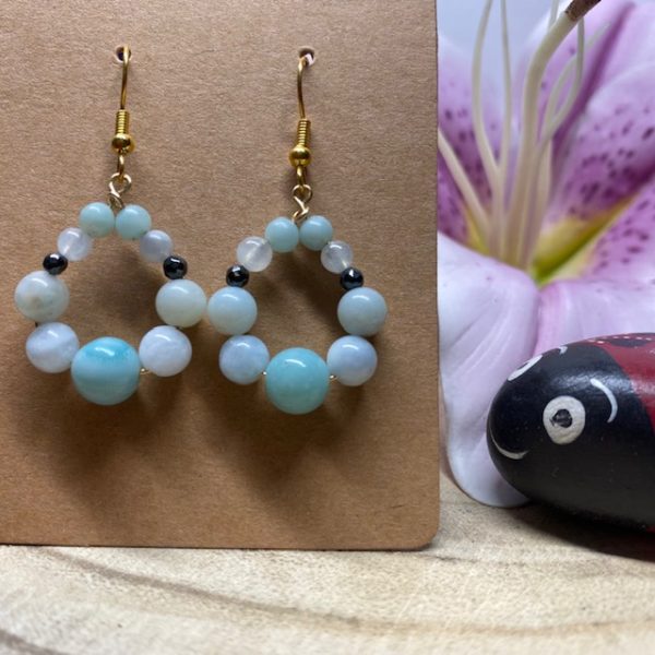 Boucles d'oreilles ronde petite