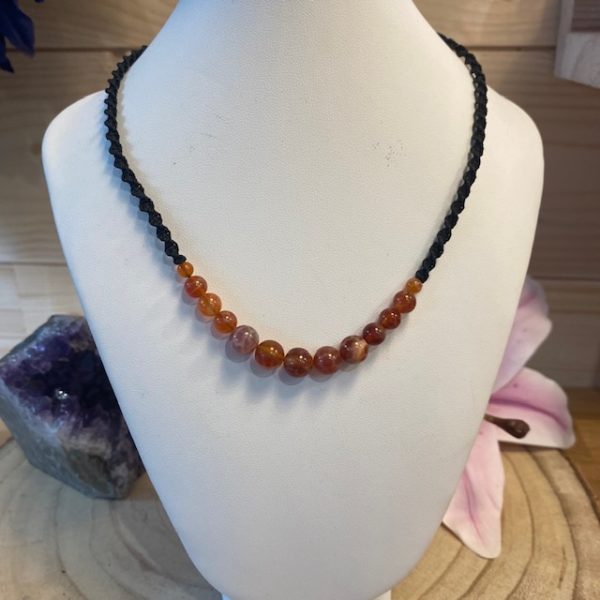 Collier tissé