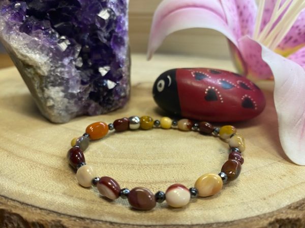 Bracelet mokaïte