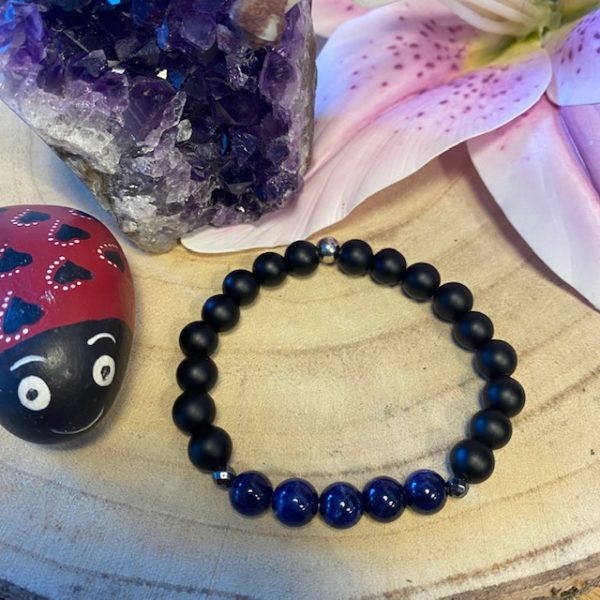 Bracelet onyx mat – Image 5
