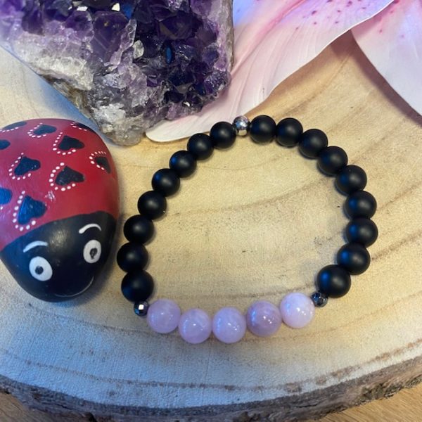 Bracelet onyx mat – Image 6