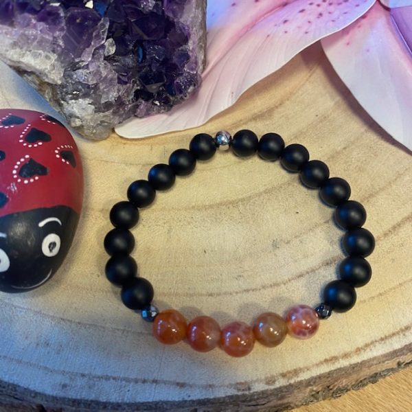 Bracelet onyx mat – Image 4
