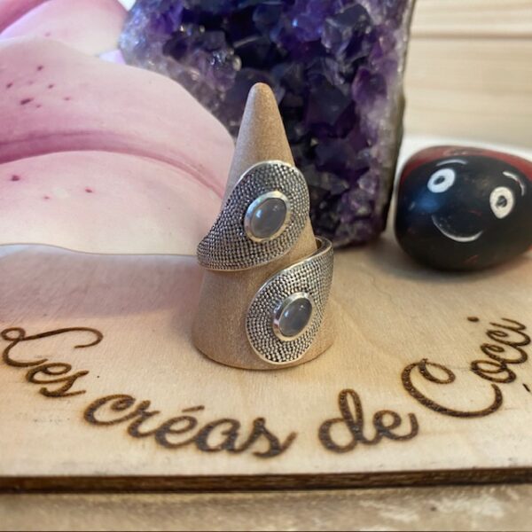 Bague pleine argent