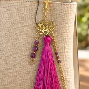 bijoux de sac lotus