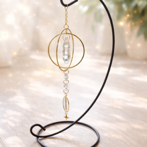 attrape soleil sur pied perles