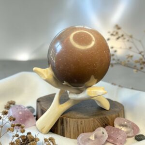 Sphère jaspe polychrome