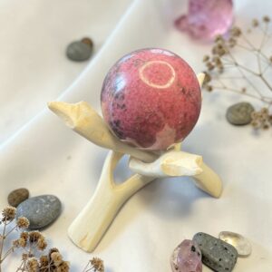 sphère rhodonite