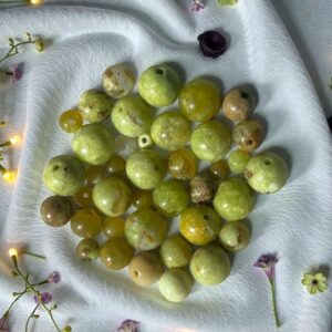 perle pierre naturelle opale verte